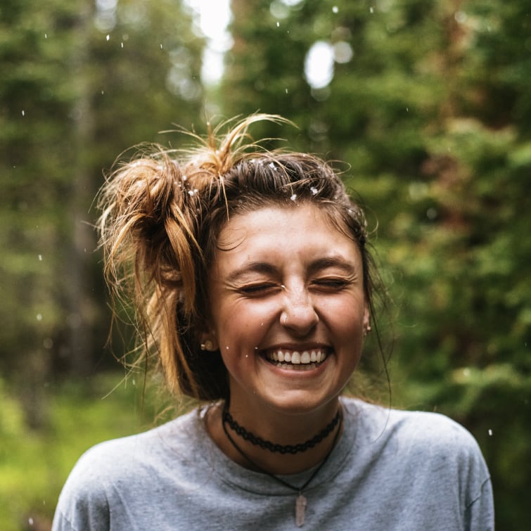 Woman Smiling